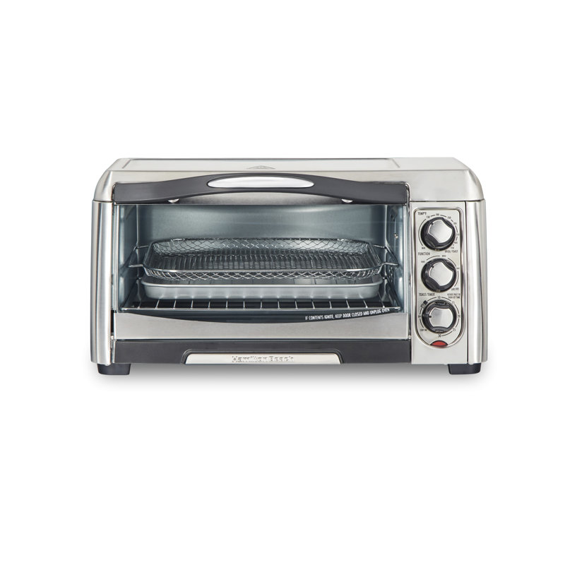 Hamilton Beach Sure Crisp 6 Slice Air Fry Toaster Oven Reviews Wayfair